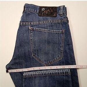 Rusty Dark Blue Relaxed Fit Jeans Size 32X34